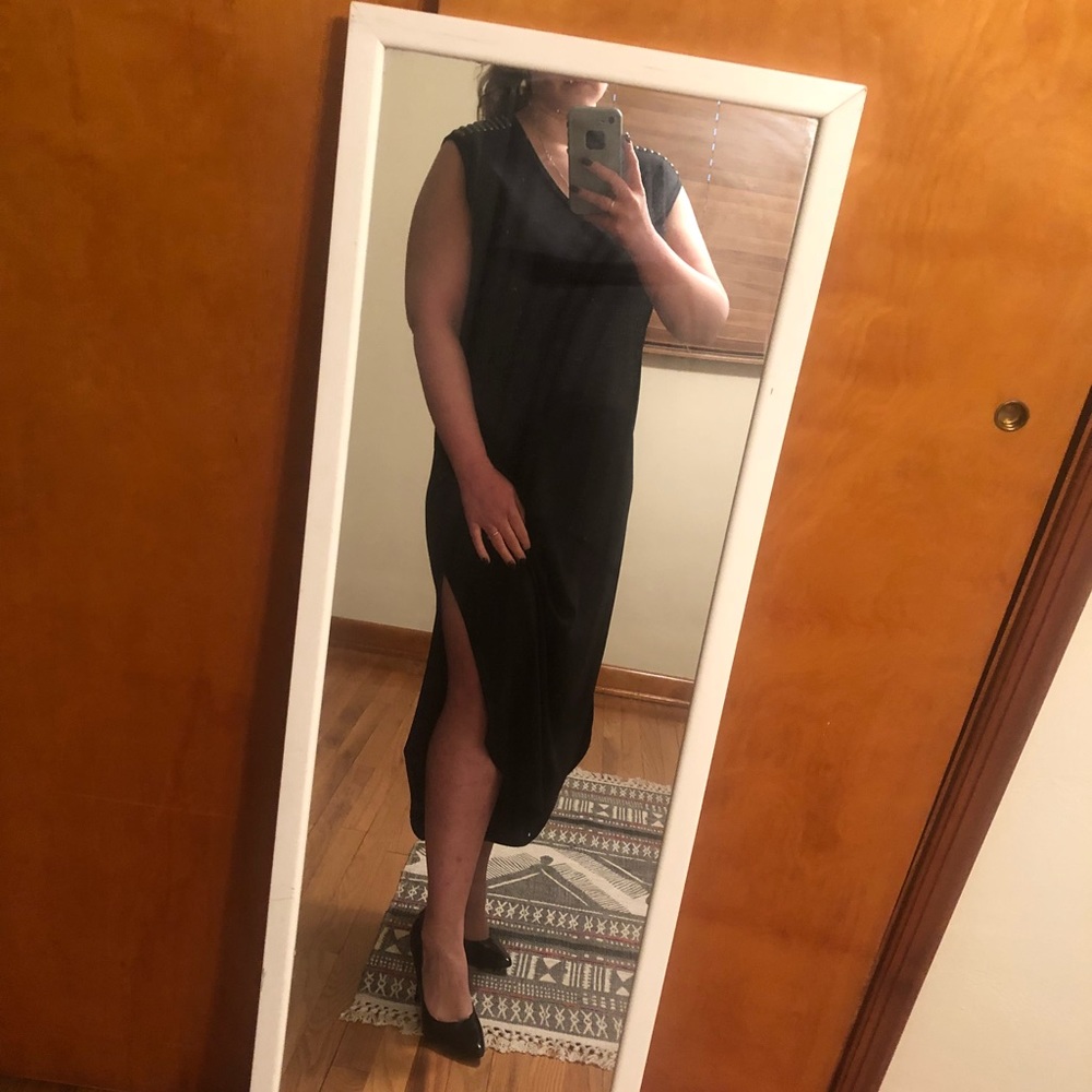 Bar III dress, long black